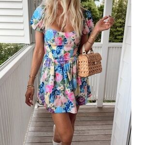 Show Me Your Mumu Sylvia Skort Dress in Flower Shop S